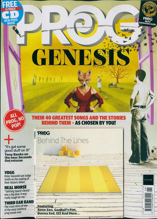 Prog Magazine Issue 99 - GENESIS COVER AND FEATURE + Free CD
