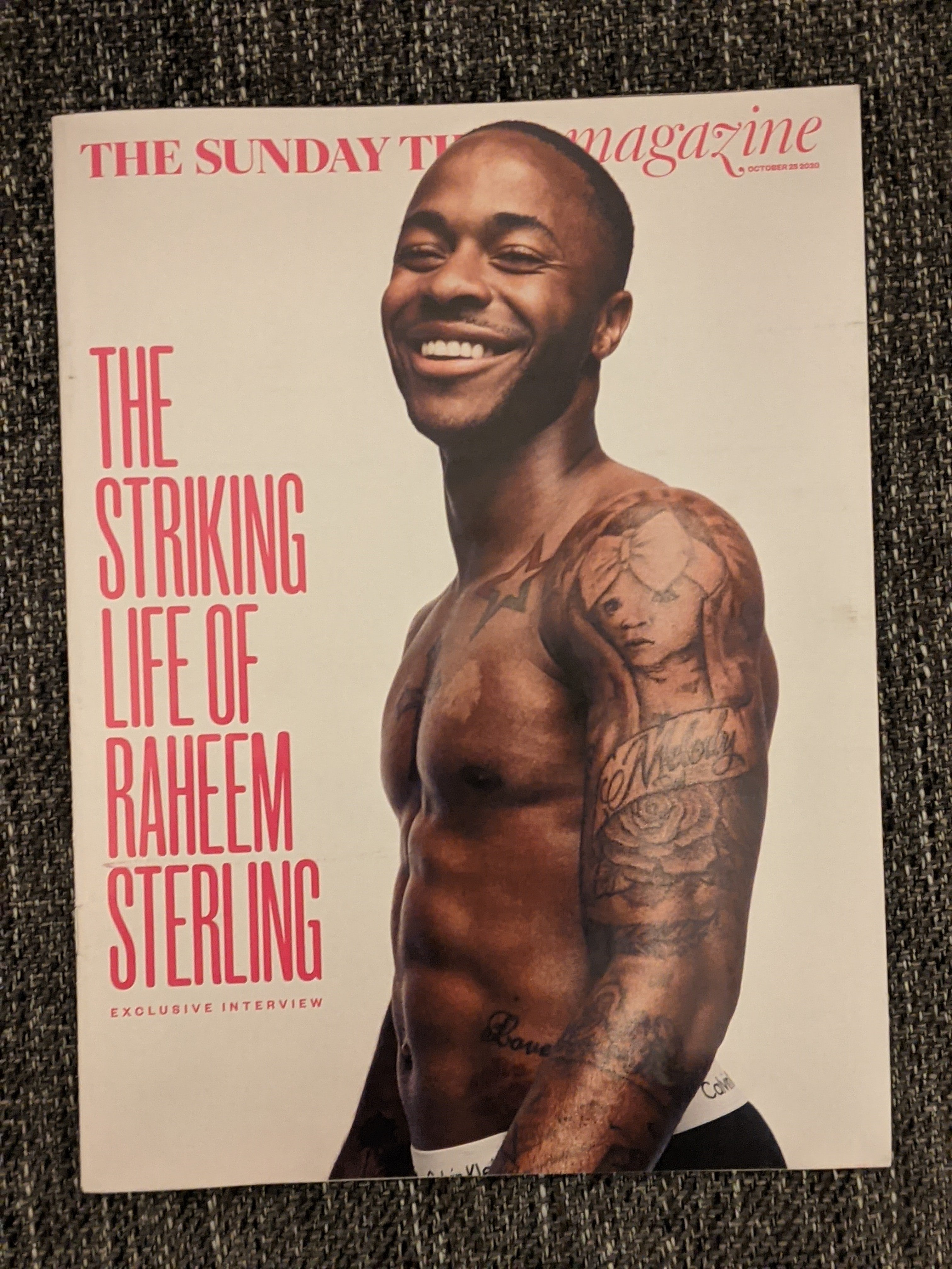 Raheem Sterling's tattoos explained: What do they mean and where are they  on his body? | Goal.com India