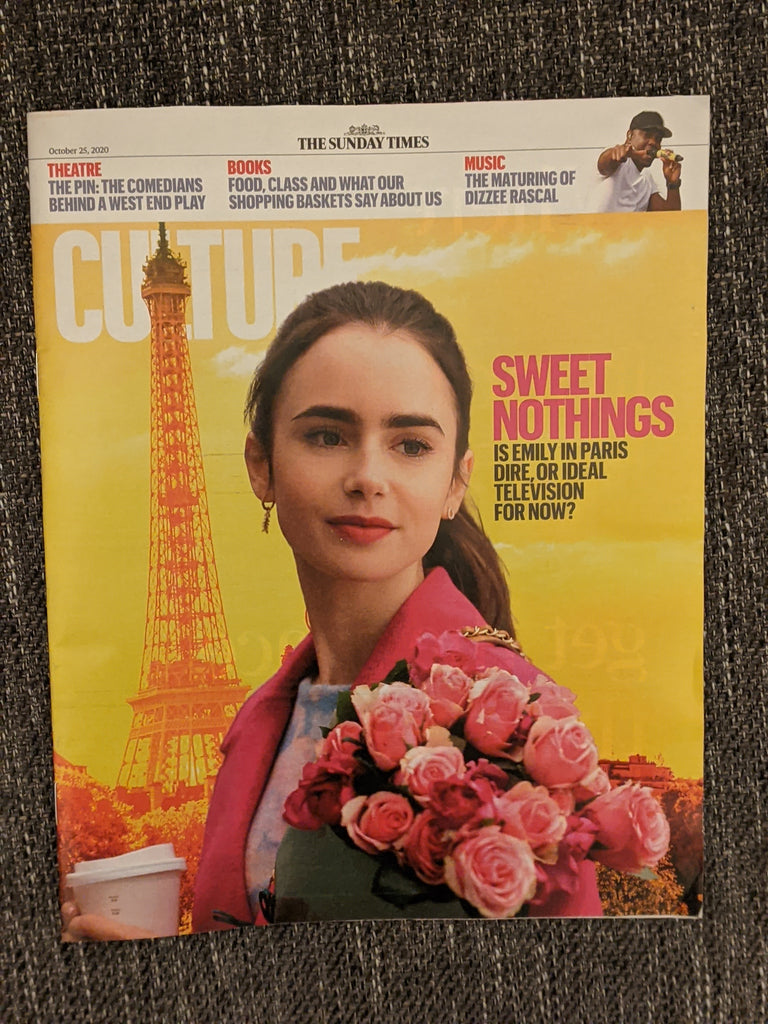 UK CULTURE Magazine October 2020: LILY COLLINS EMILY IN PARIS COVER FEATURE