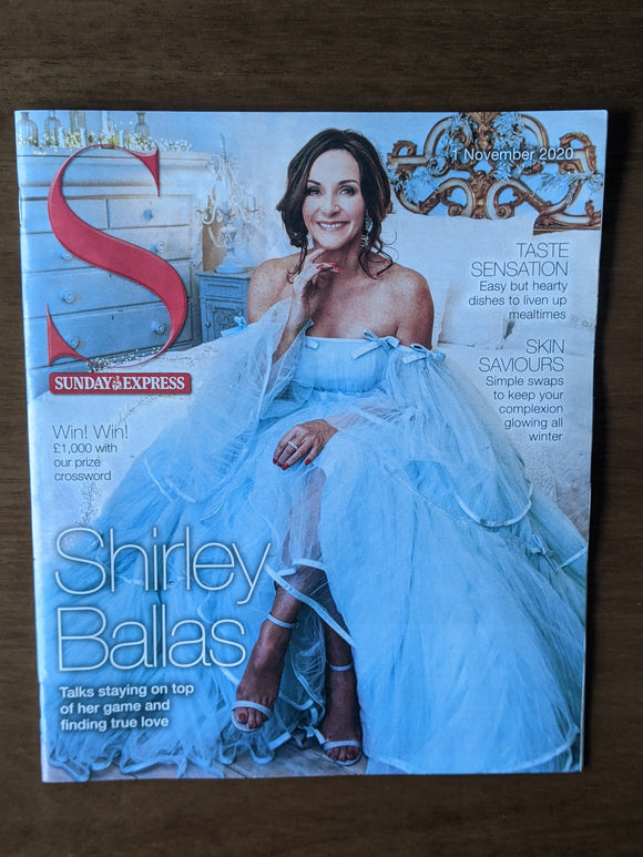 S EXPRESS Magazine 11/2020: SHIRLEY BALLAS COVER FEATURE Russell Watson