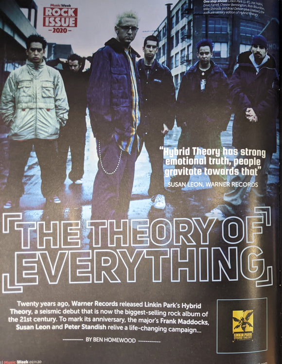 UK Music Week Magazine November 2020: Oli Sykes Bring Me The Horizon Linkin Park