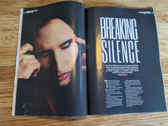 UK Metal Hammer Magazine December 2020 Marilyn Manson Interview
