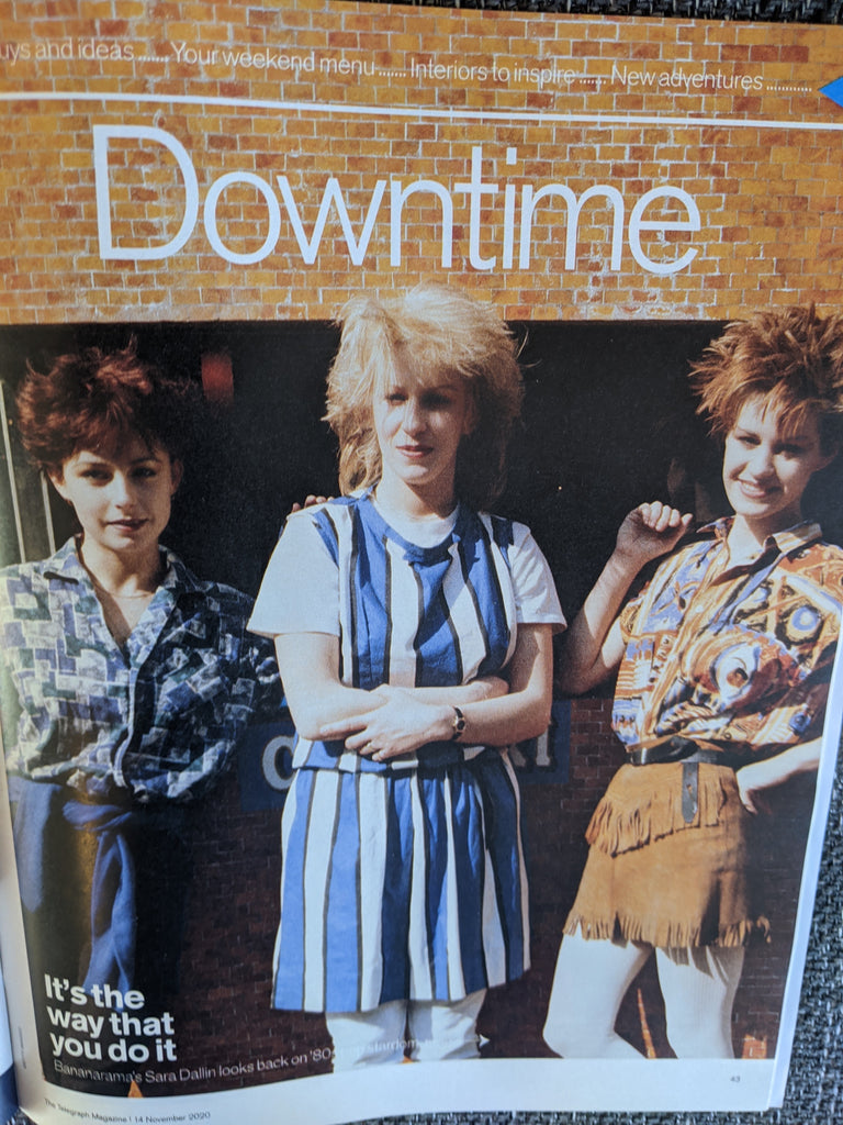 UK Telegraph Magazine November 2020 Glenn Close Bananarama Sara Dallin