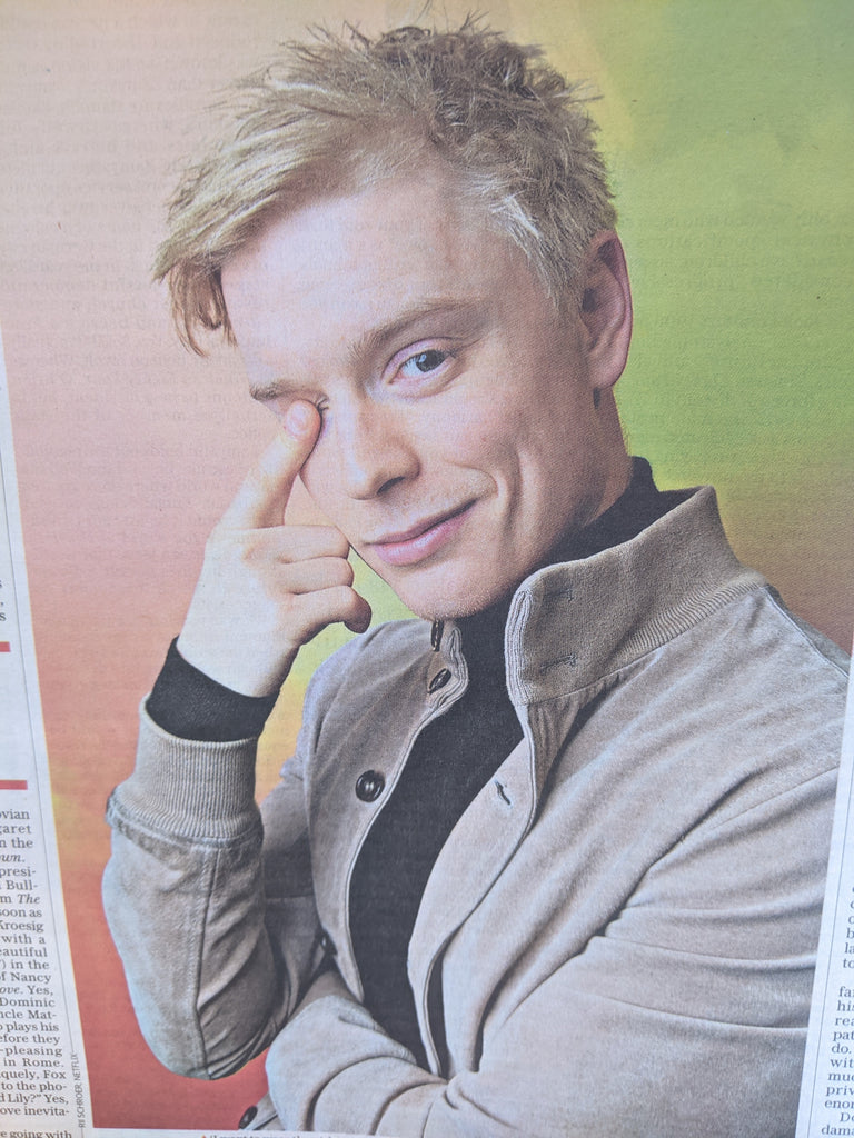 UK Telegraph Review 14 November 2020 Freddie Fox Orson Welles
