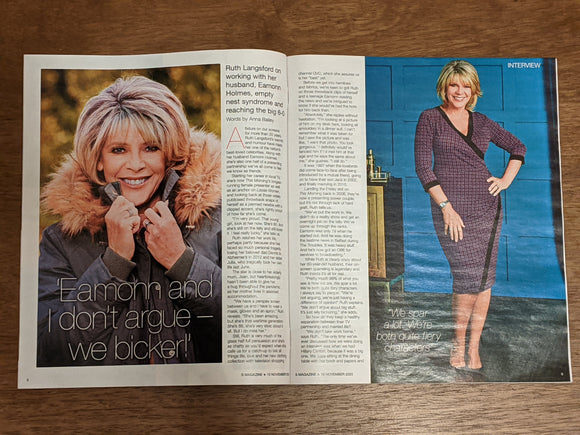 S EXPRESS Magazine 11/2020 ANDREA BOCELLI Ruth Langsford
