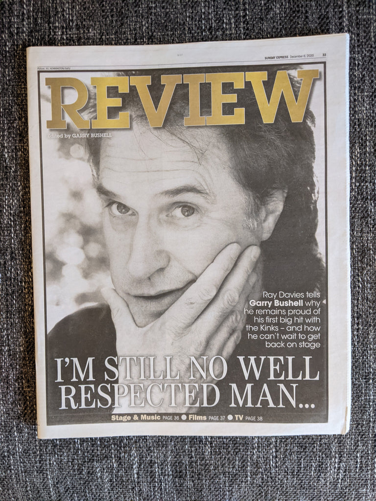 UK Express Review December 2020 Ray Davies - The Kinks Interview