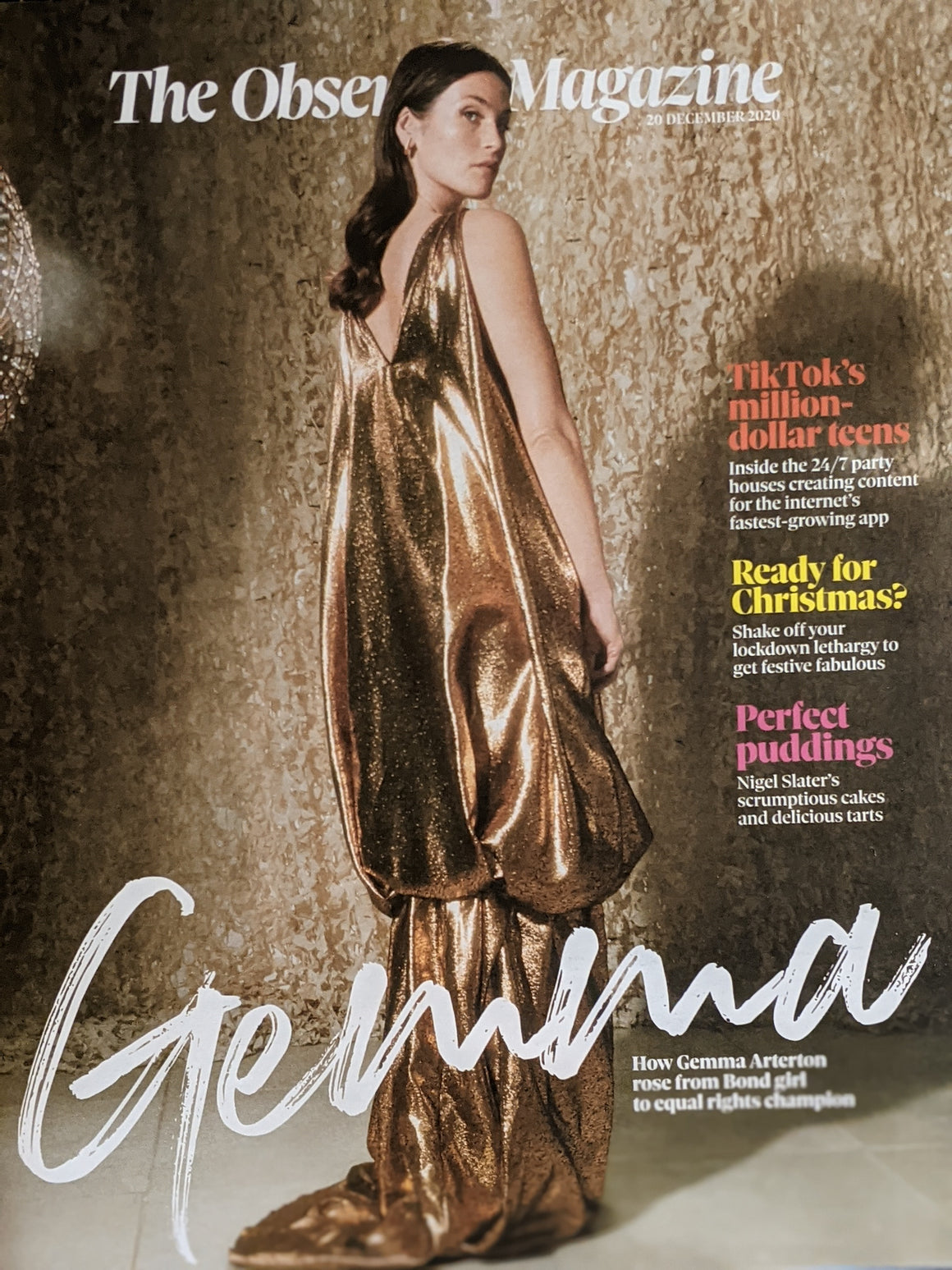OBSERVER magazine 20 December 2020: GEMMA ARTERTON COVER FEATURE Jamie Cullum