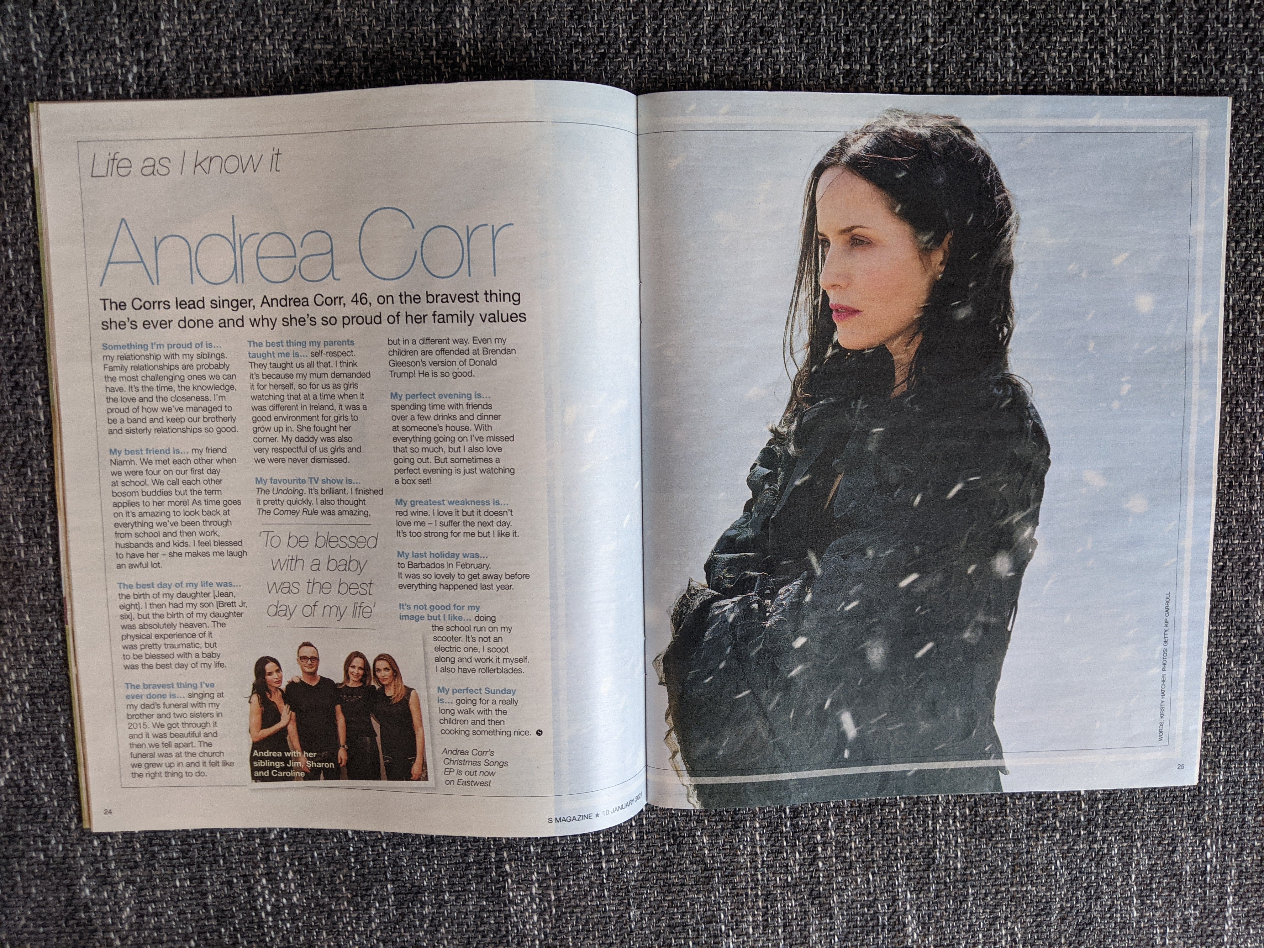 S EXPRESS Magazine 01/2021: ANDREA CORR The Corrs SUSIE VANNER James B ...
