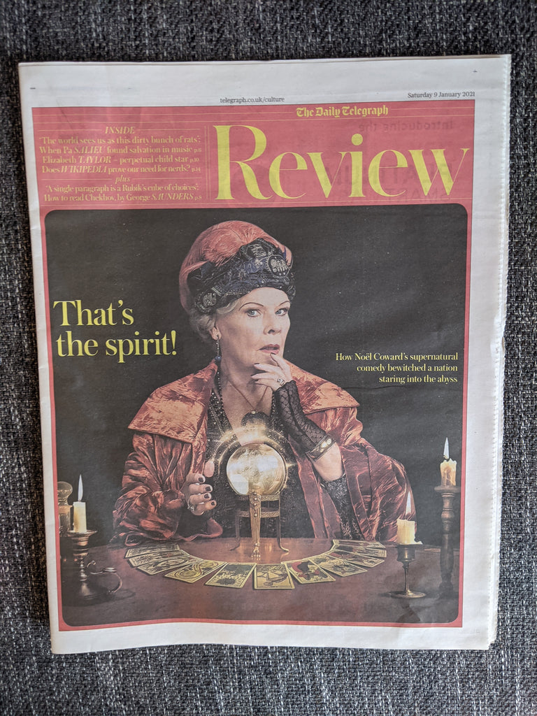 UK Telegraph Review 9th January 2021: JUDI DENCH Pa Salieu ELIZABETH TAYLOR