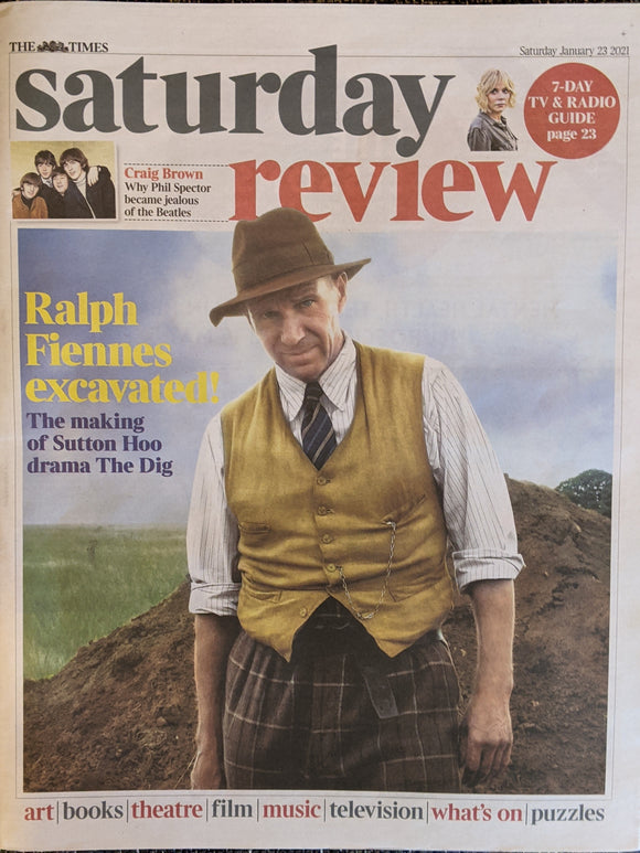 Times Review 23rd Jan 2021 The Beatles Ronnie Spector Ralph Fiennes