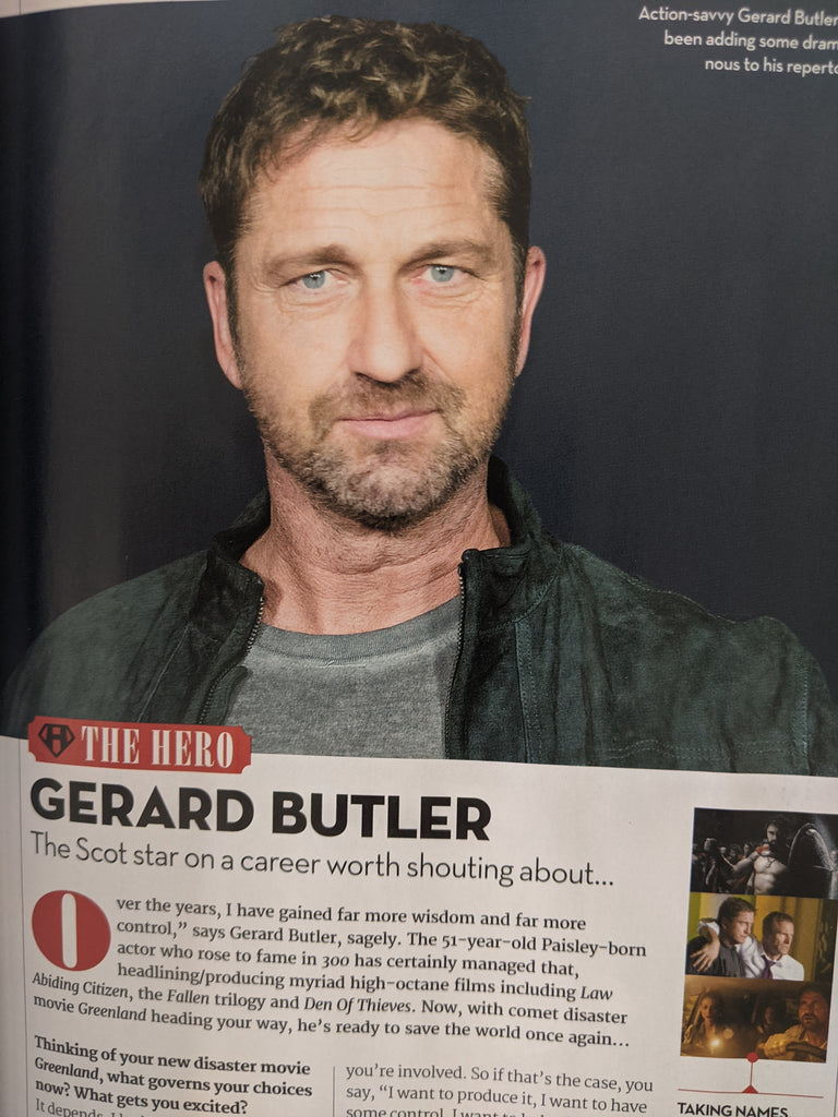 Total Film Magazine February 2021 Sebastian Stan James Norton Gerard Butler