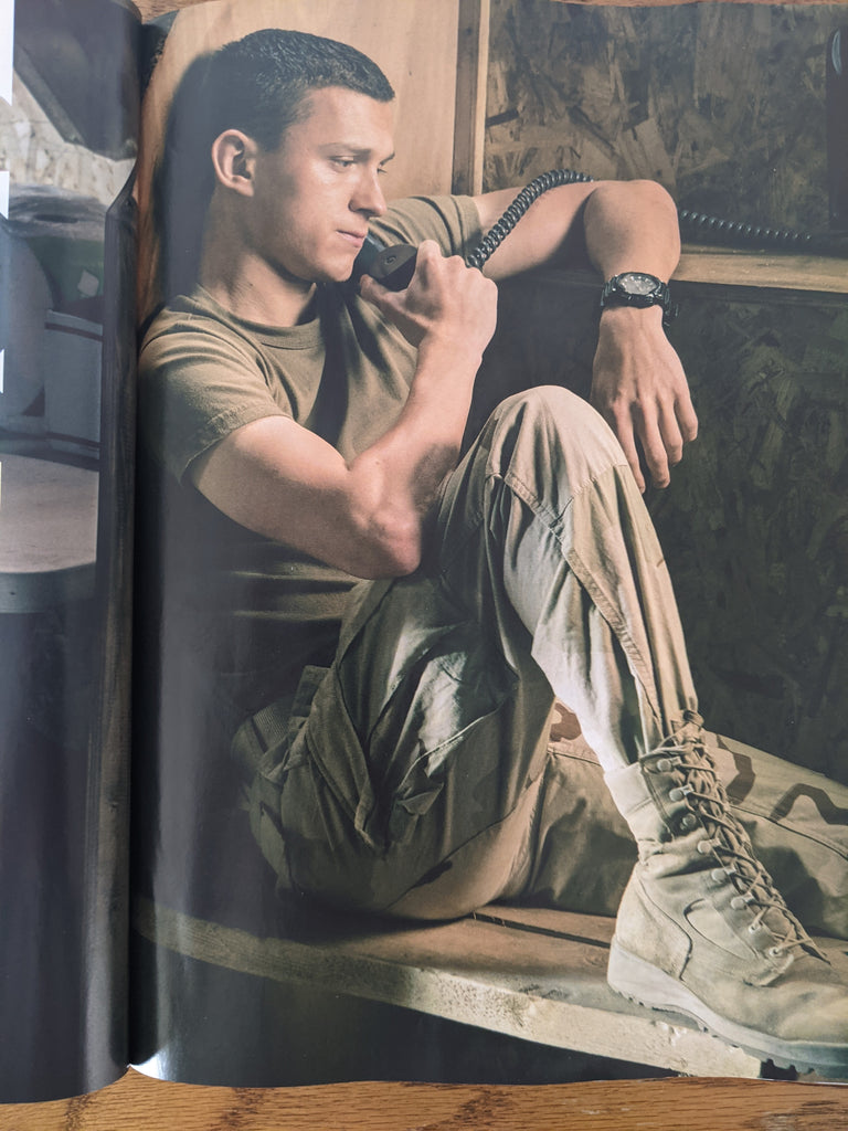 Tom Holland in Cherry UK Total Film Magazine February 2021