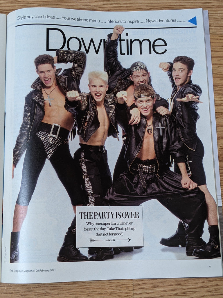 UK Telegraph Magazine February 2021 BRYN TERFEL COVER FEATURE Take That