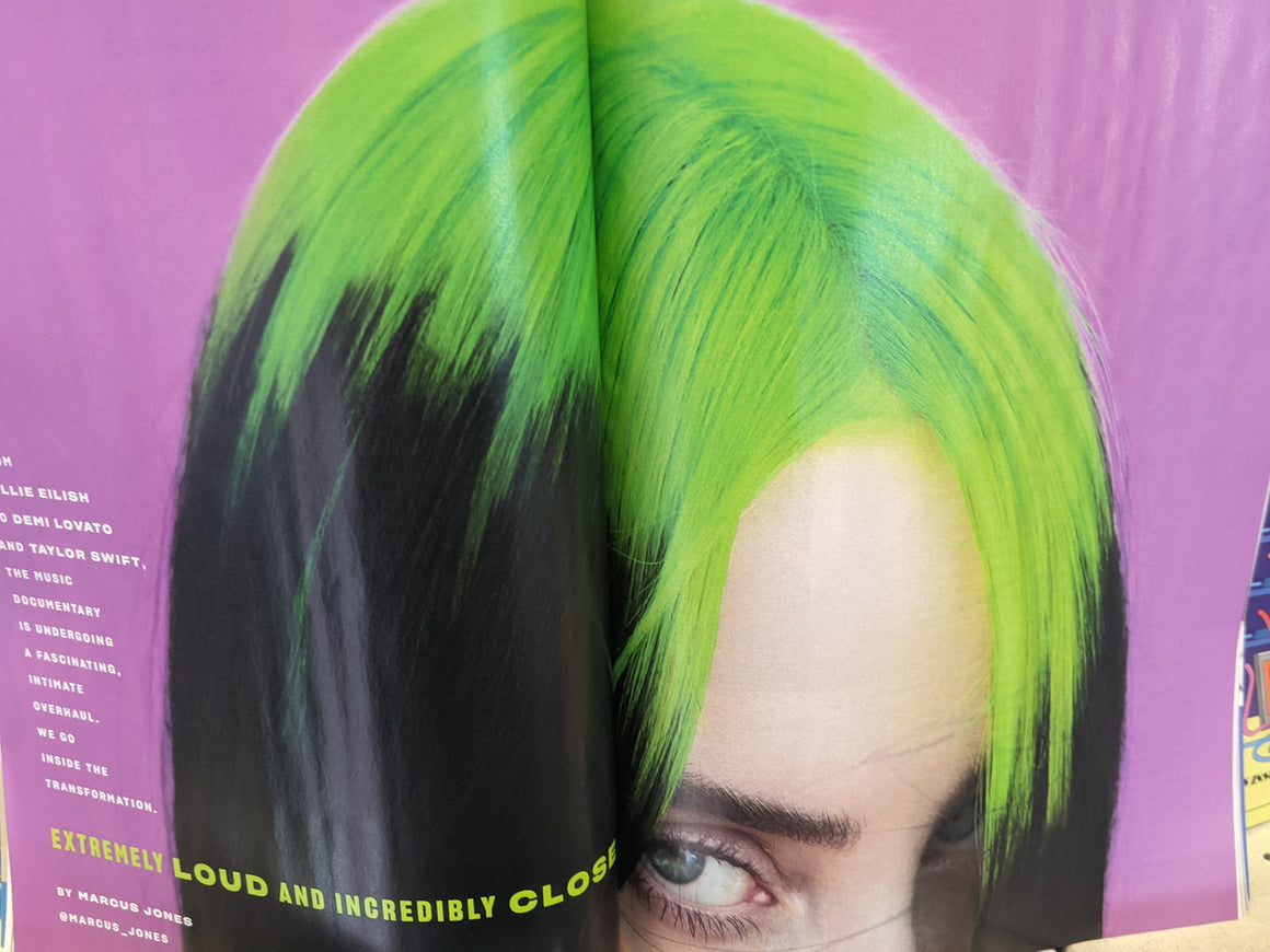 Entertainment Weekly March 2021 Billie Eilish The World's A Little Blurry