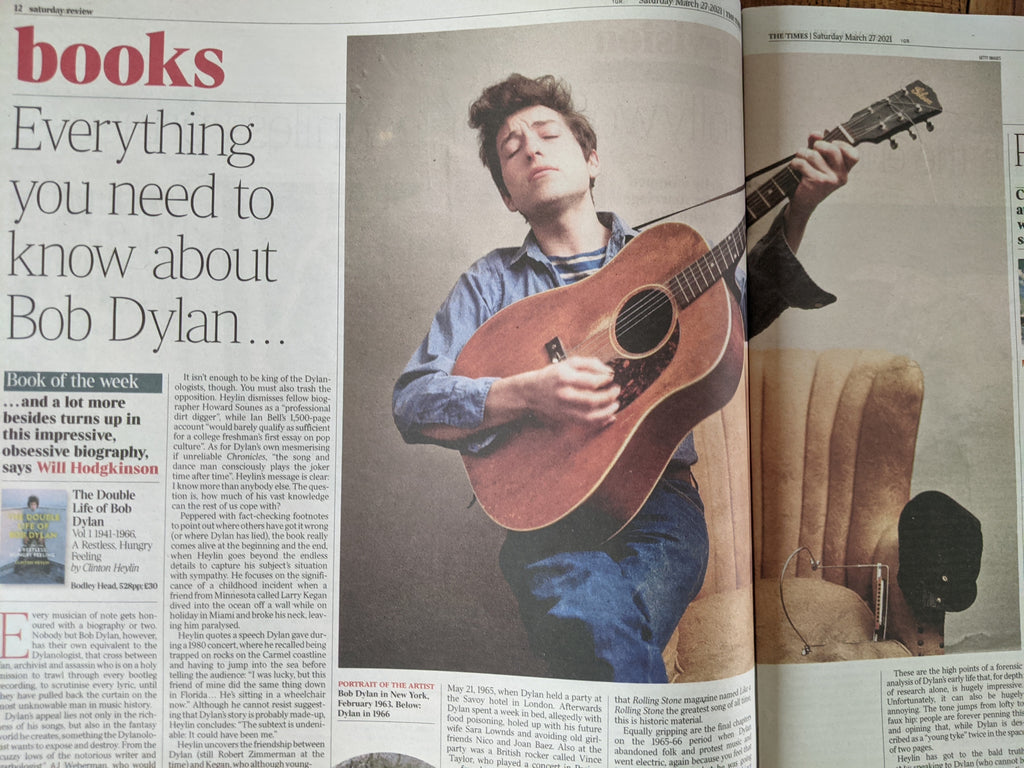 UK Times Review 27 March 2021 Bob Dylan Megan Thee Stallion