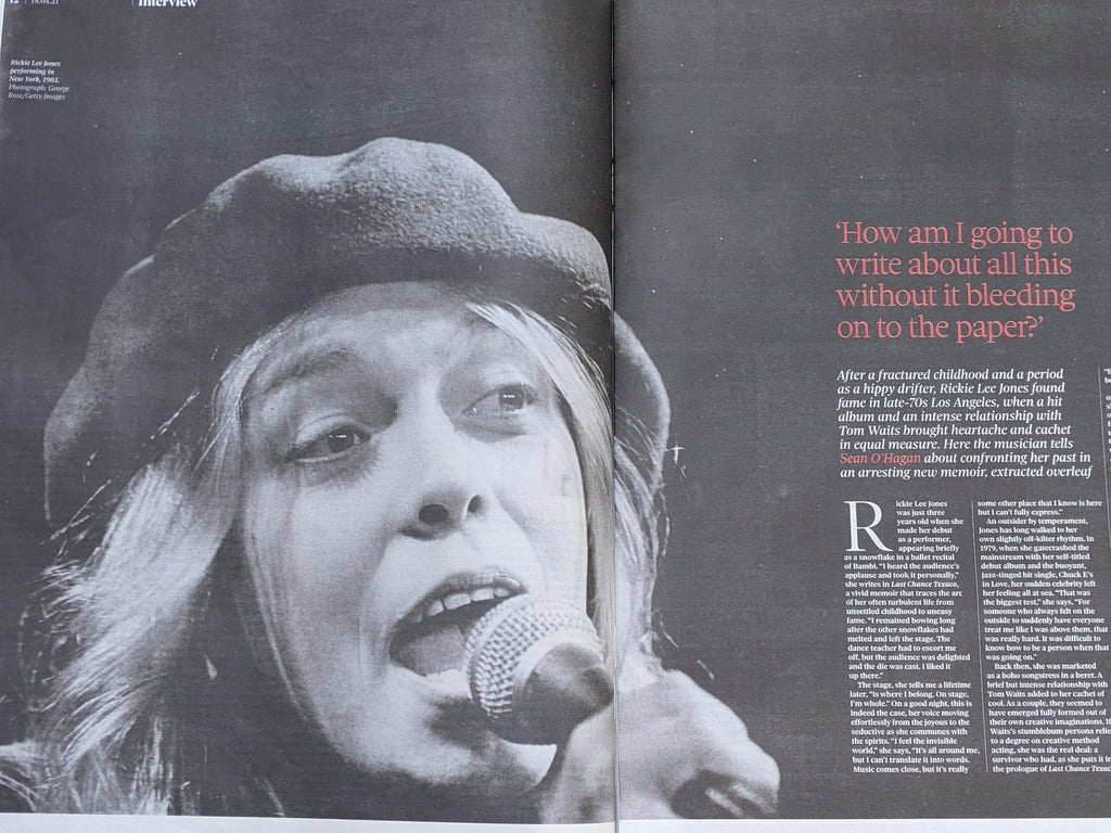 Observer New Review 18th April 2021 Rickie Lee Jones