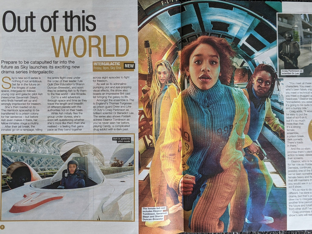 LOVE TV Magazine 04/2021 ELEANOR TOMLINSON Craig Parkinson