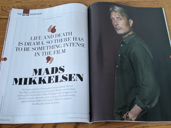 UK Total Film Magazine May 2021 Mads Mikkelsen Interview