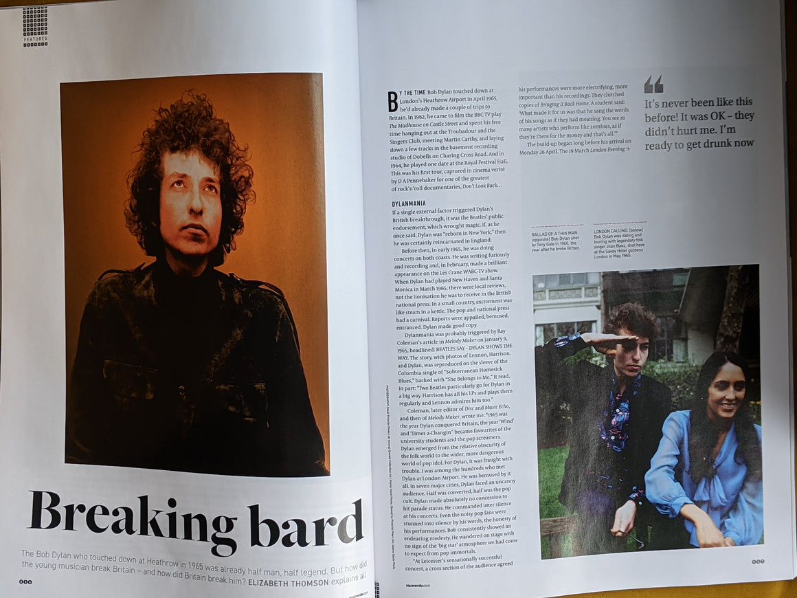 London Square Mile Magazine June 2021 Harrison Osterfield Bob Dylan