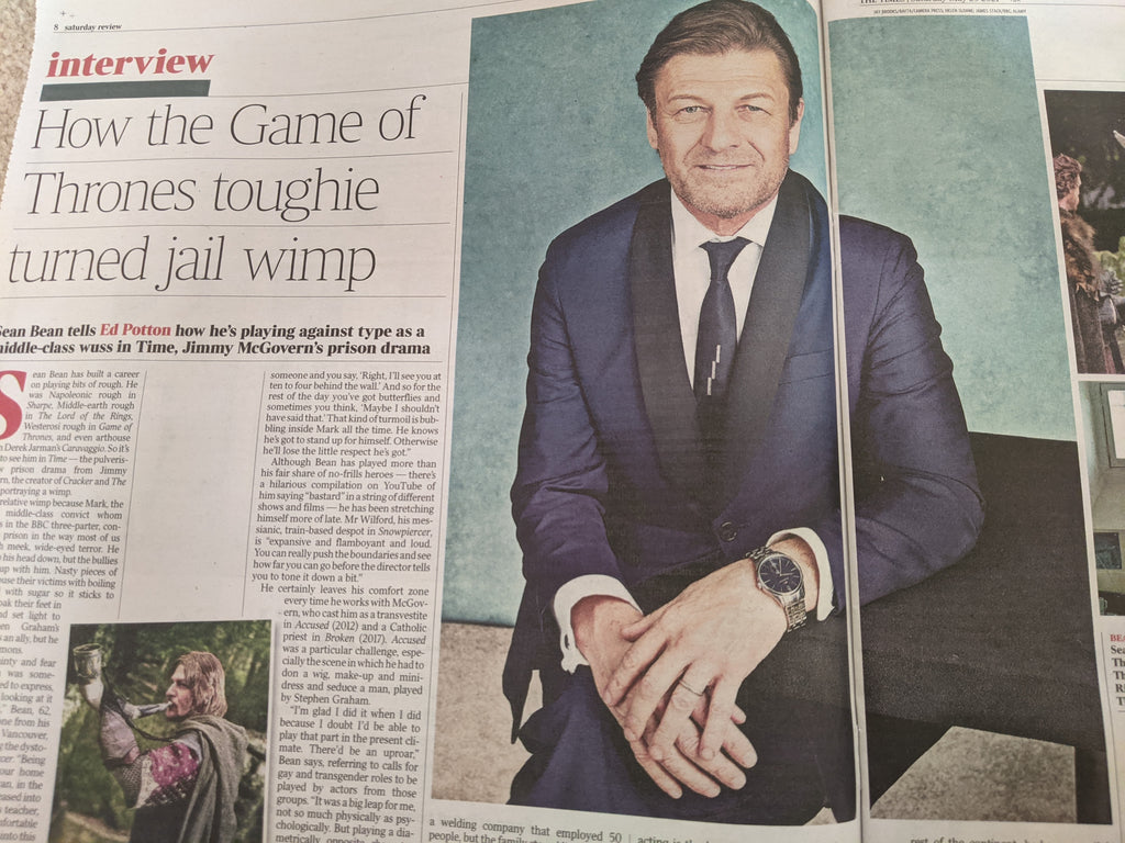 UK TIMES REVIEW May 2021: EMMA STONE CRUELLA COVER FEATURE Sean Bean