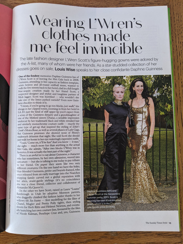 UK STYLE Magazine June 2021 ABBEY LEE COVER FEATURE L'Wren Scott DAPHNE GUINNESS