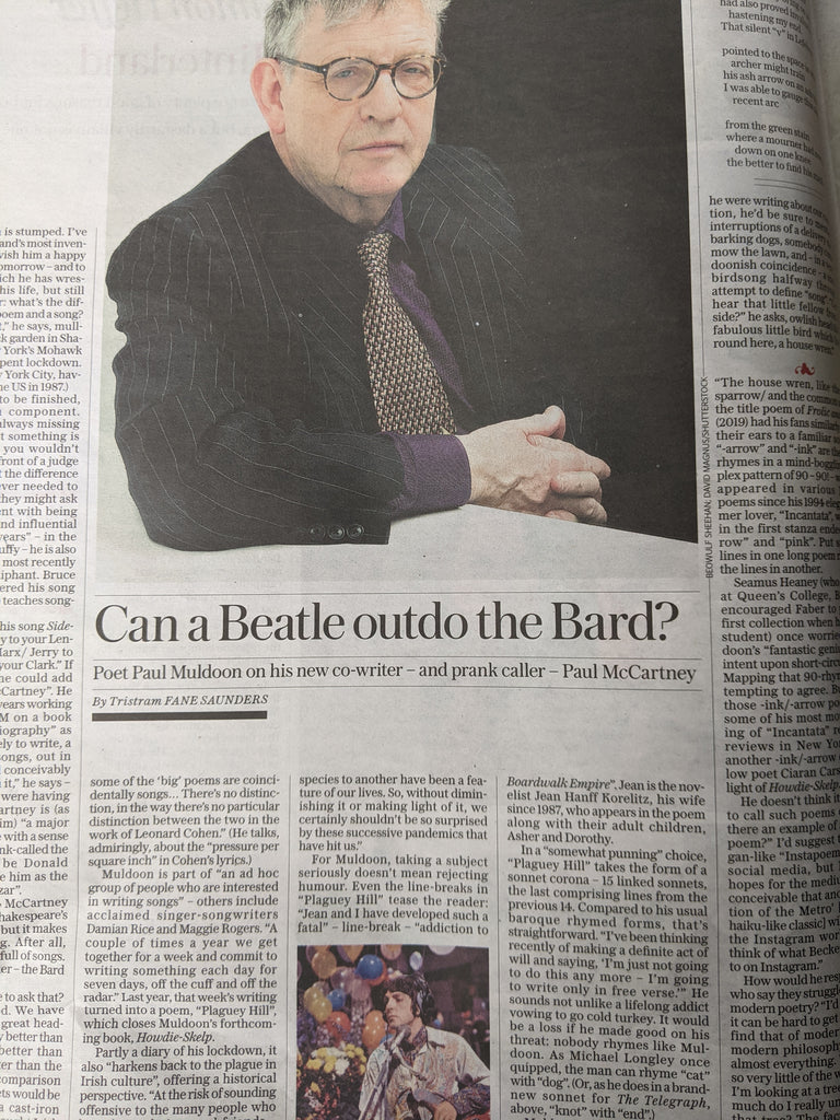 UK TELEGRAPH REVIEW June 2021: NICO VELVET UNDERGOUND COVER FEATURE Paul McCartney