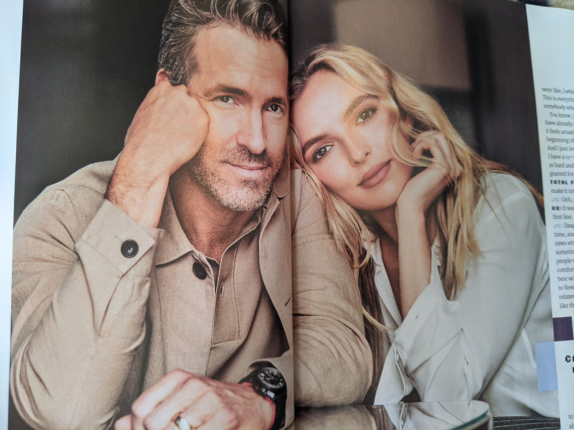 UK Total Film Magazine July 2021 Jodie Comer & Ryan Reynolds Free Guy