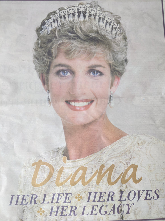 UK SUNDAY EXPRESS June 2021: PRINCESS DIANA AT 60 COVER FEATURE Her Legacy