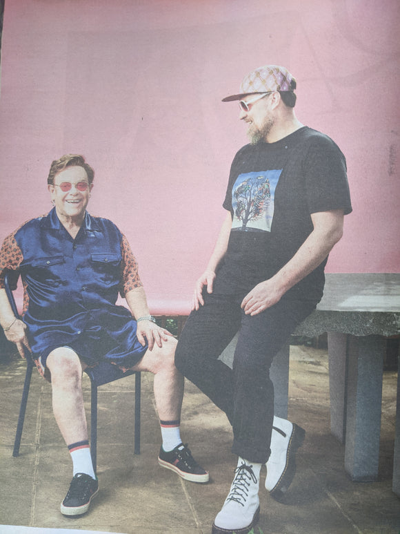 Elton John & John Grant The Observer New Review 27th June 2021