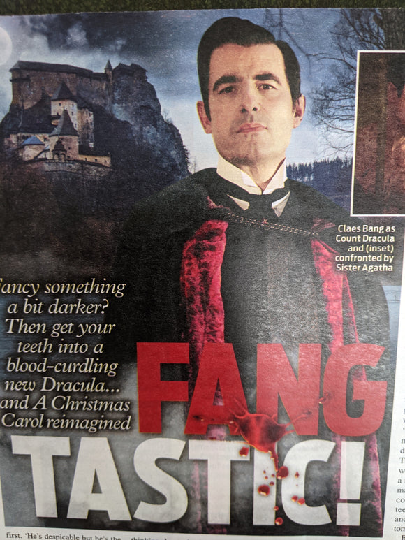 Weekend Magazine Xmas 2019: CLAES BANG Dracula