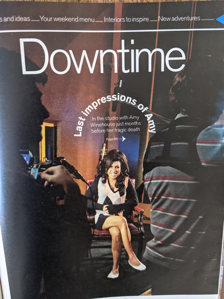 TELEGRAPH Magazine 07/2021: GABBY LOGAN COVER FEATURE Amy Winehouse