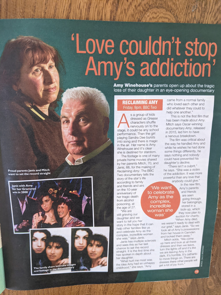 LOVE TV Magazine 07/2021: BAPTISTE Tcheky Karyo FIONA SHAW Amy Winehouse