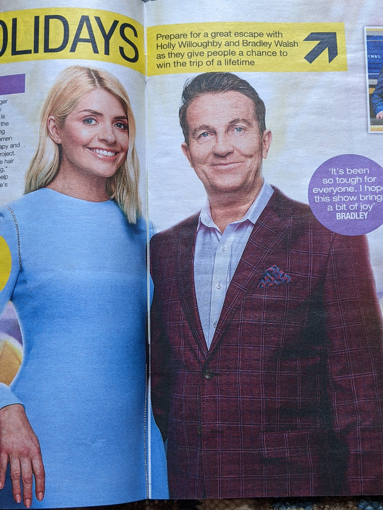 LOVE TV Magazine 07/2021 HOLLY WILLOUGHBY BRADLEY WALSH