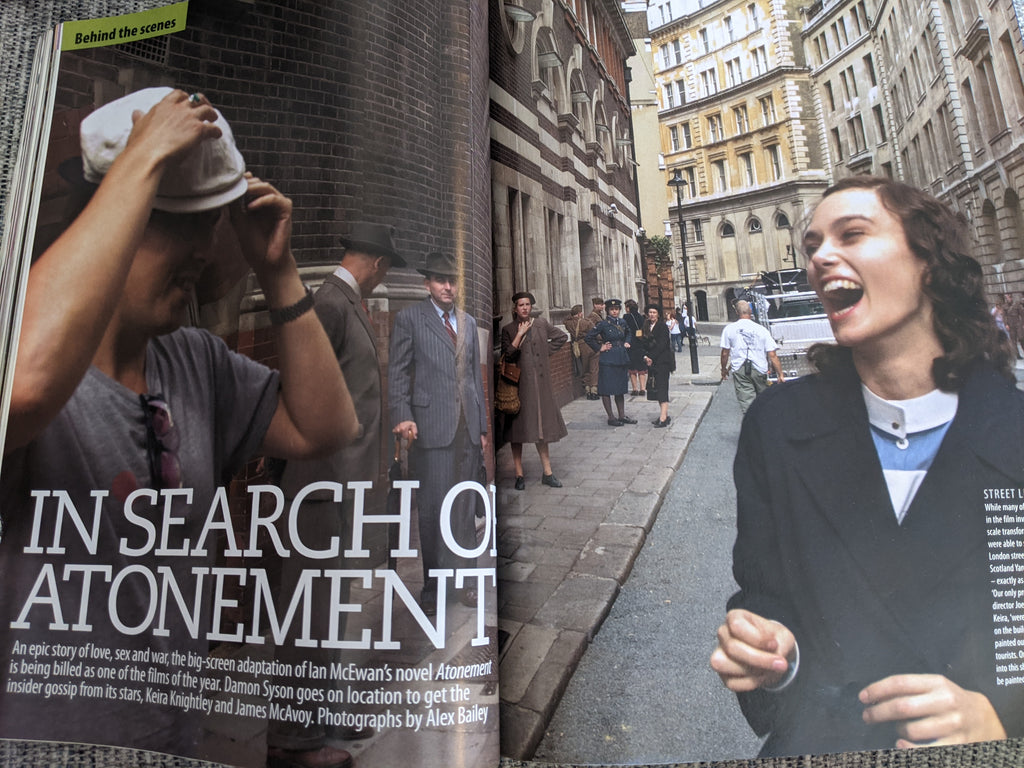 ANGELINA JOLIE UK rare Marie Claire magazine 10/2007 JAMES McAVOY Elaine Cassidy