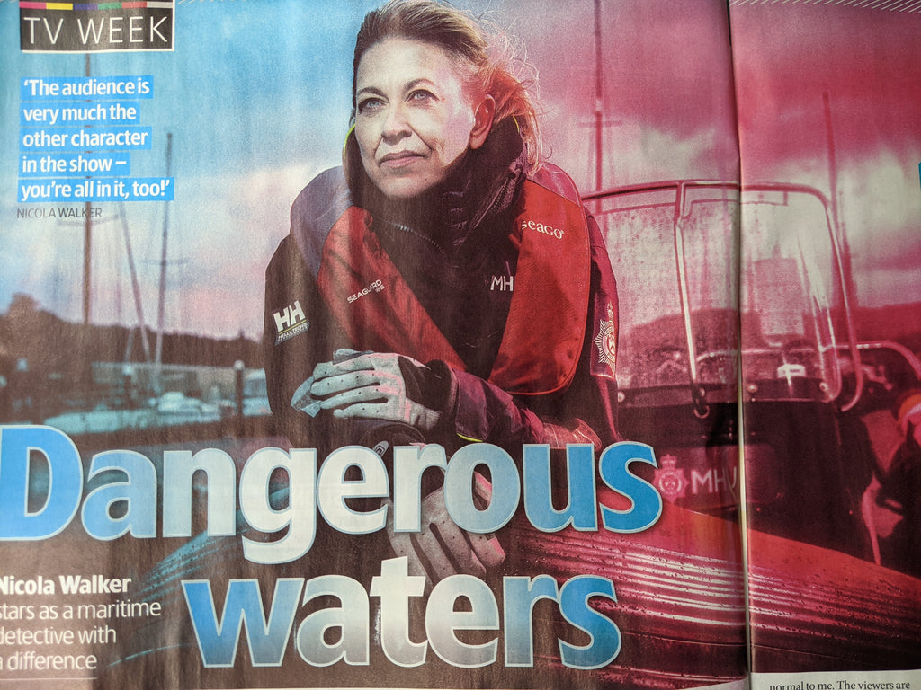 UK TV & Satellite Magazine 14 Aug 2021 Nicola Walker Luke Evans