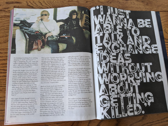 Gigwise 20th anniversary issue 2021 JOAN JETT Amyl And The Sniffers KENNY LAGUNA