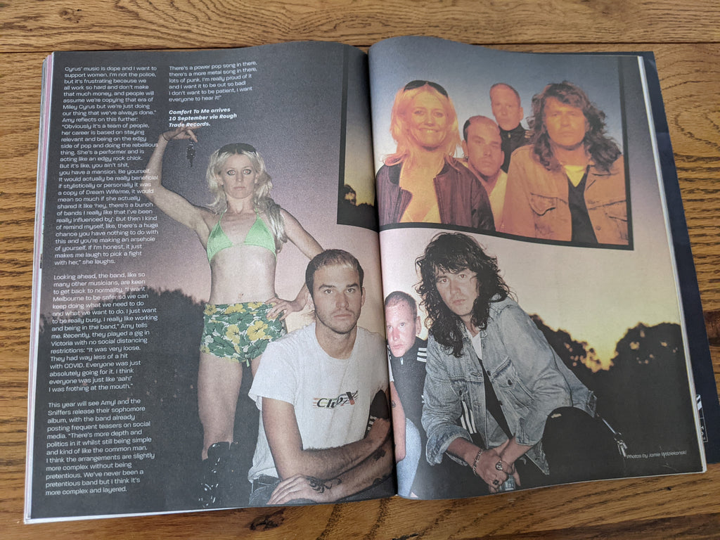 Gigwise 20th anniversary issue 2021 JOAN JETT Amyl And The Sniffers KENNY LAGUNA