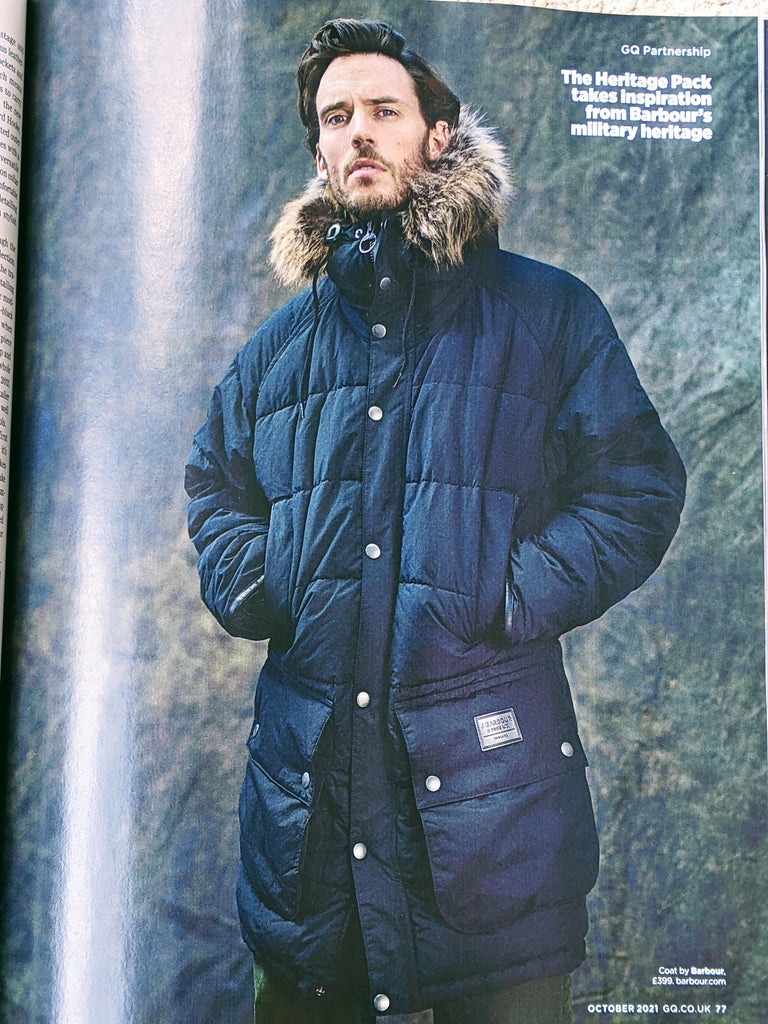 British GQ Magazine October 2021: Sam Claflin Adam Driver