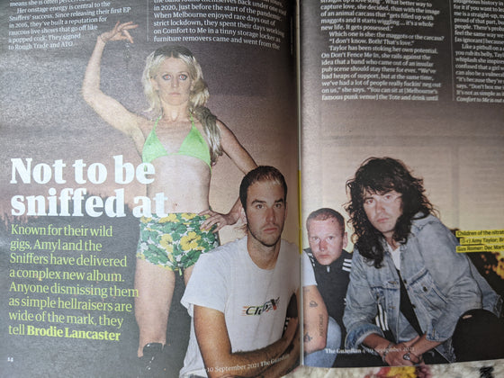 GUIDE Magazine UK September 2021 The Sopranos Amyl and the Sniffers