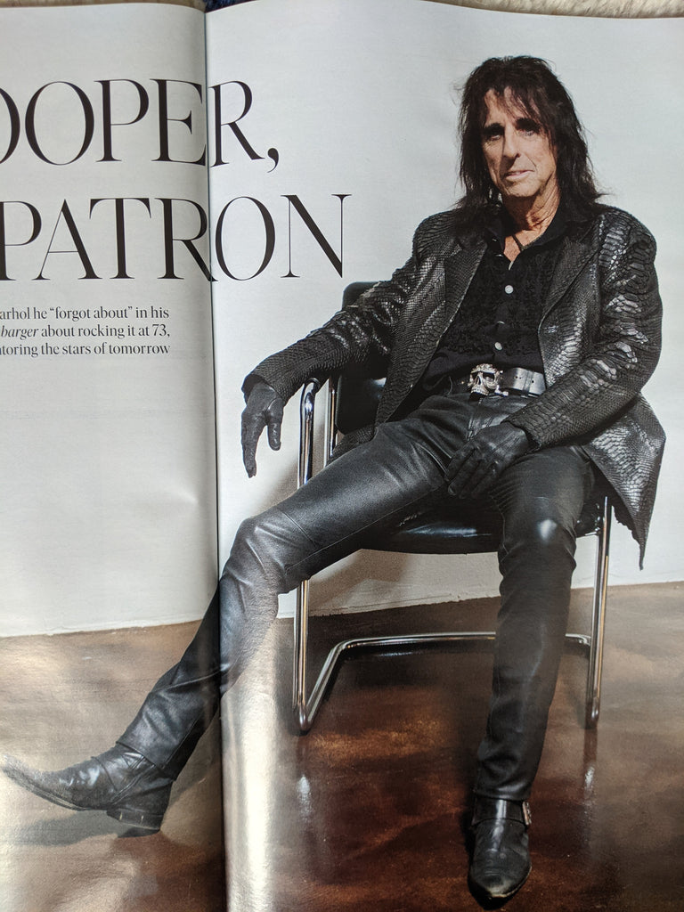 HOW TO SPEND IT Mag 02/10/2021 ALICE COOPER David Thewlis Nadege Vanhee-Cybulski