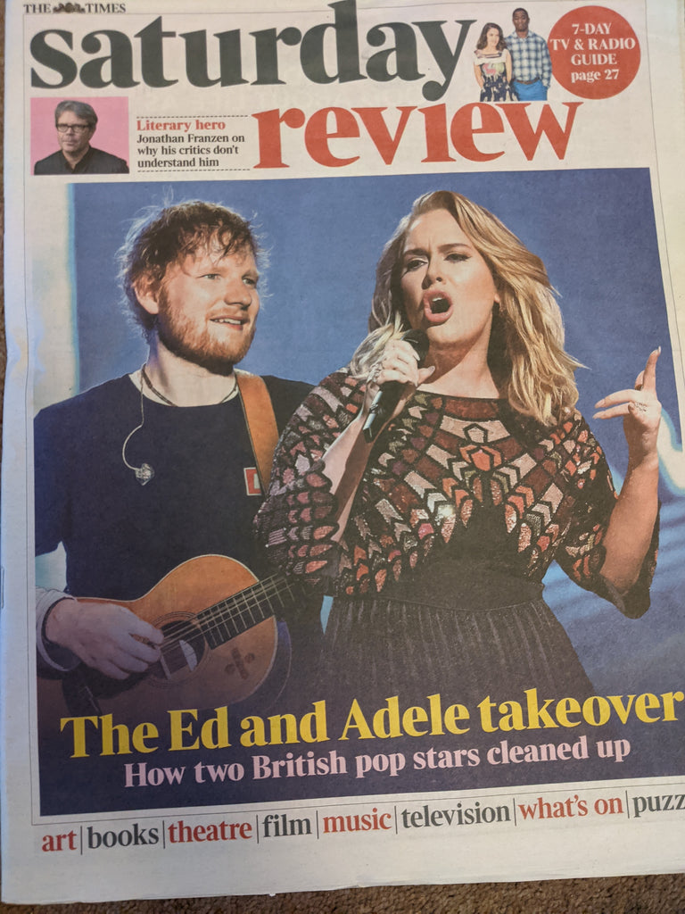 TIMES REVIEW Supplement 09/10/2021 ED SHEERAN & ADELE