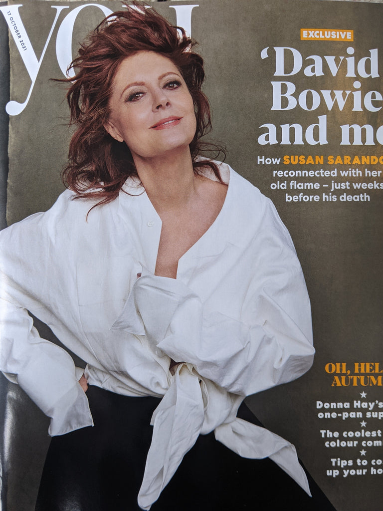 YOU Mag 17/10/2021 SUSAN SARANDON interview DAVID BOWIE