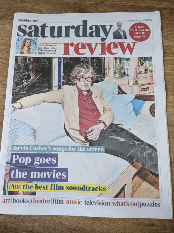 TIMES REVIEW Supplement 23/10/2021 JARVIS COCKER Rose Ayling-Ellis