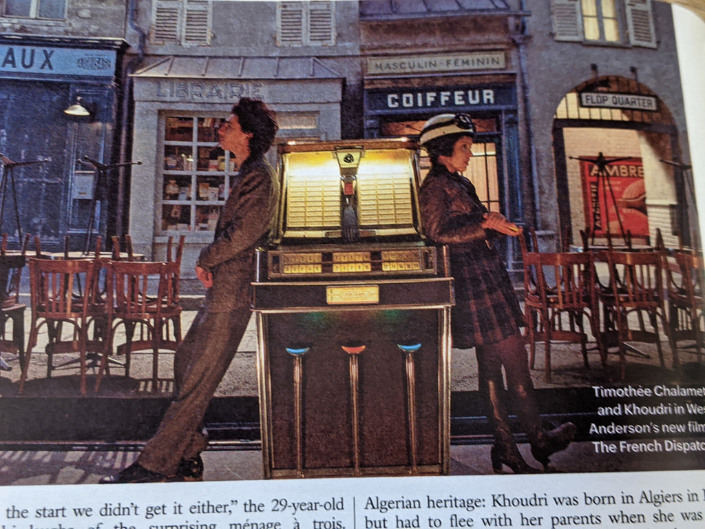 STYLE MAGAZINE - October 2021 LYNA KHOUDRI The French Dispatch Timothee Chalamet