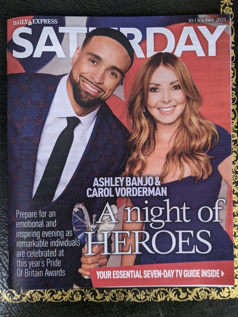 SATURDAY Mag 30/10/2021 CAROL VORDERMAN Bertie Carvel Roy Marsden Joe Lycett