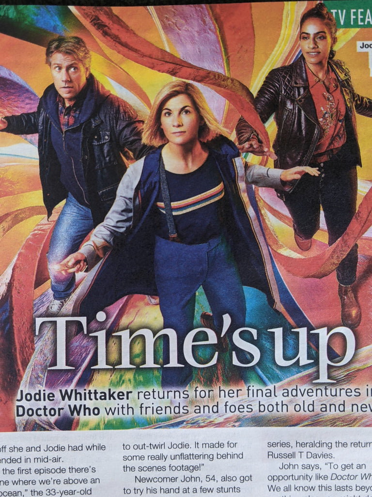 SATURDAY Mag 30/10/2021 CAROL VORDERMAN Bertie Carvel Roy Marsden Joe Lycett