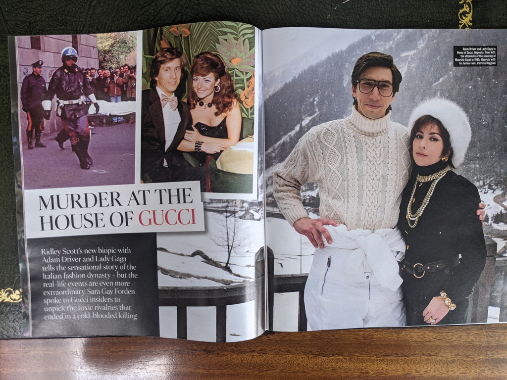 TIMES MAGAZINE - October 2021 ADAM DRIVER Lady Gaga CAMERON NORRIE