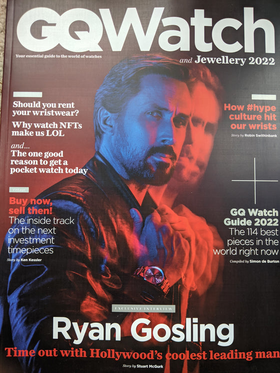 GQ WATCH & JEWELERY 2022 Magazine - RYAN GOSLING Exclusive