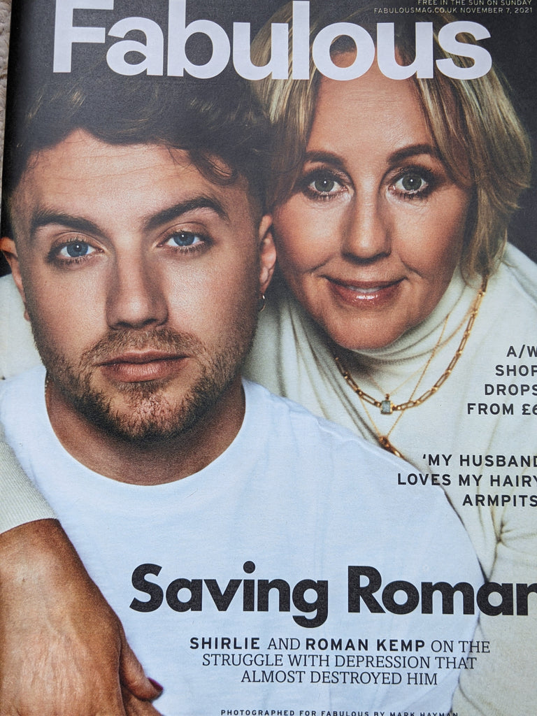 UK Fabulous Mag 07/11/2021 ROMAN KEMP Shirlie Kemp George Michael Martin Kemp