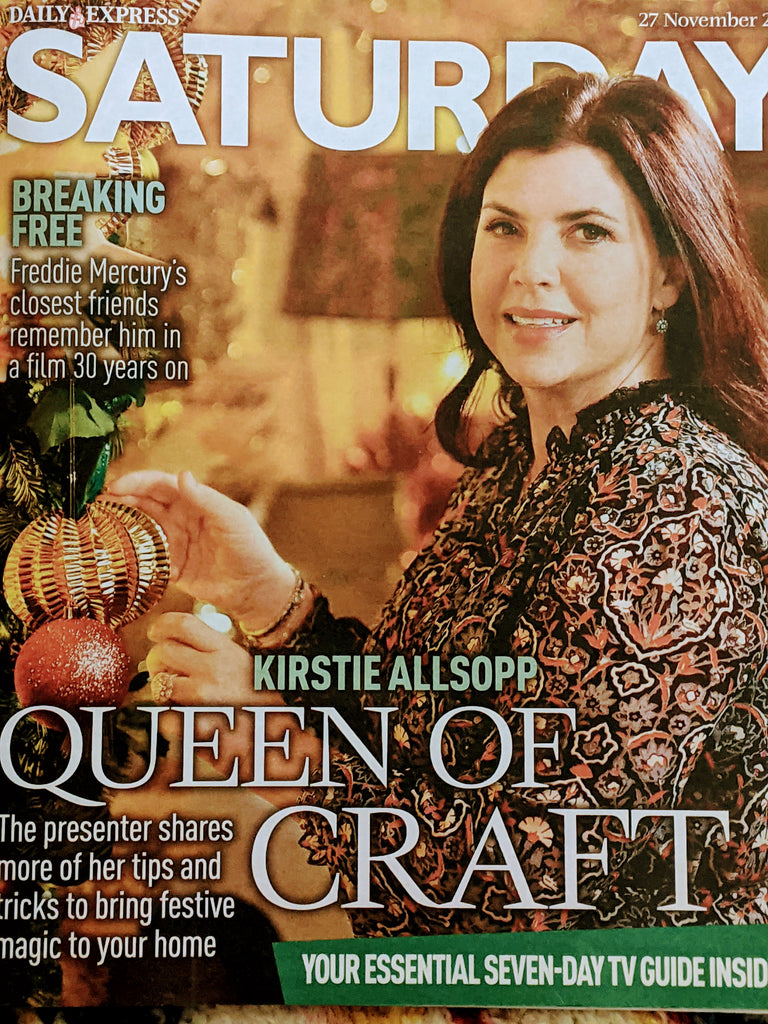 SATURDAY Mag 27/11/2021 KIRSTIE ALLSOPP Freddie Mercury Queen Katie Derham
